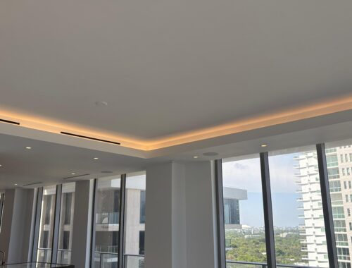 professional-general-contractor-installation-of-modern-cove-lighting-and-recessed-fixtures-in-a-luxury-high-rise-condo-miami-fl